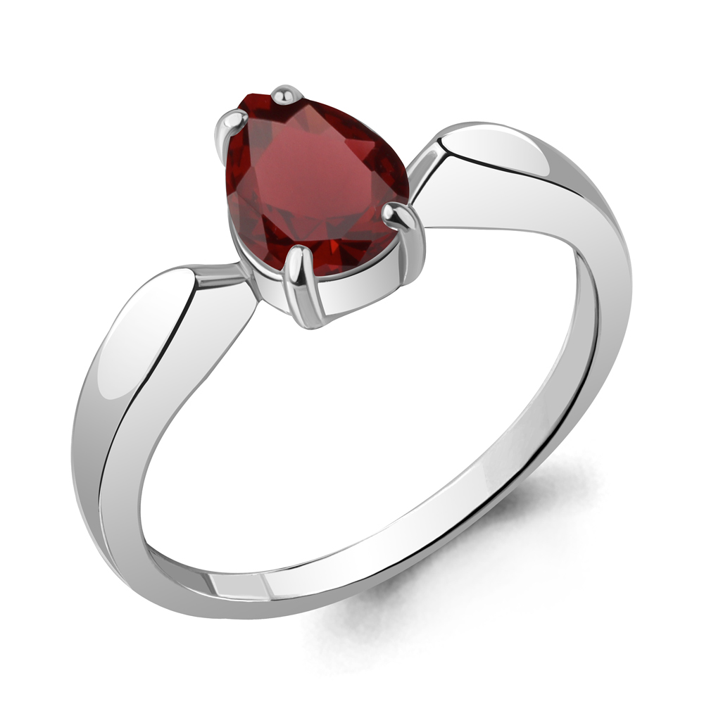 

Кольцо из серебра с гранатом Aquamarine Aquamarine 6962703_925_р р, 6962703_925_р