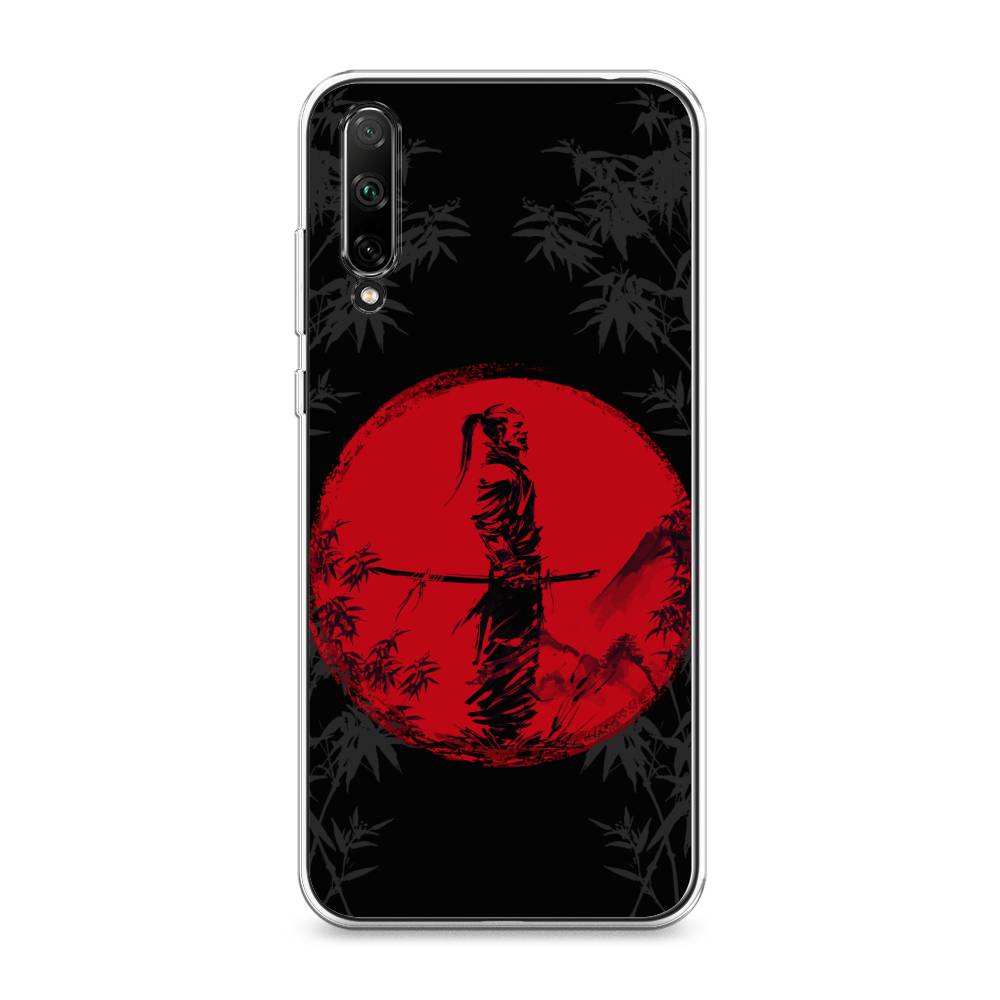 

Чехол для Honor 30i "Самурай на красном фоне", Черный;красный;серый, 6104050-4