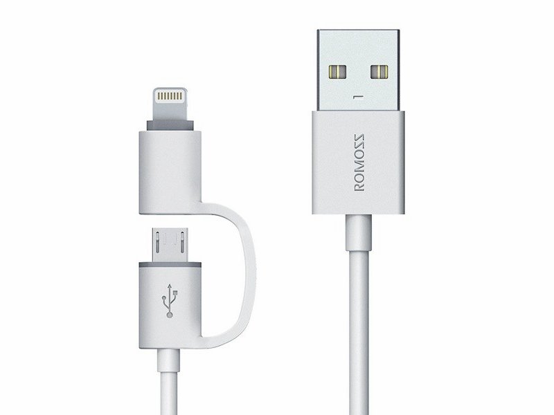 фото Кабель lightning - usb romoss 36200344, ad835m26, md818zm/a, mque2zm/a, prsa-ac1, pr