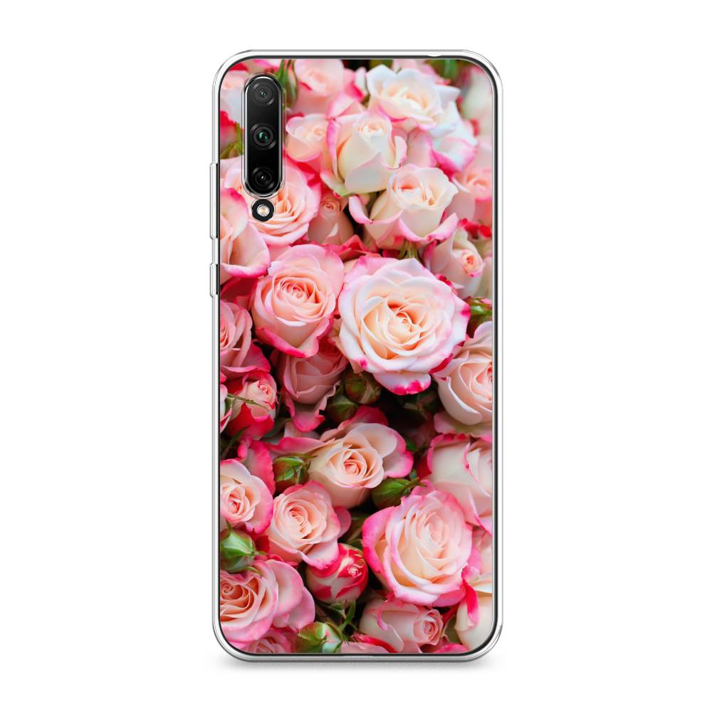 

Чехол для Honor 30i "Много роз", Розовый, 6104050-2