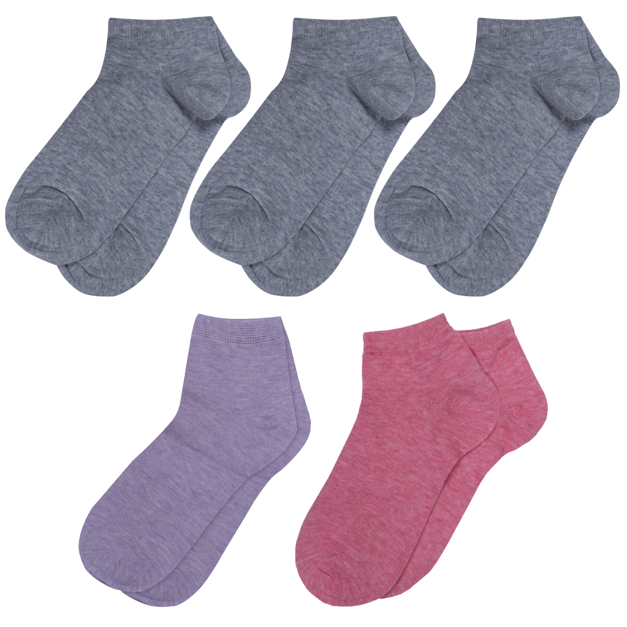 

Носки детские Rusocks 5-Д-97, серый; фиолетовый; розовый, 16-18, 5-Д-97