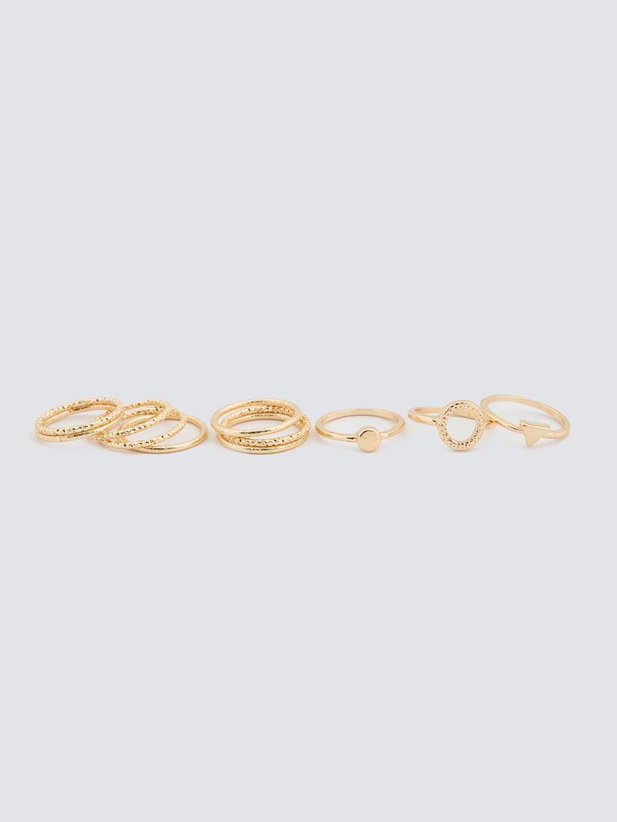 

Комплект (кольцо 11 шт.) из металла р. 17 Marmalato 800-786, 800-786