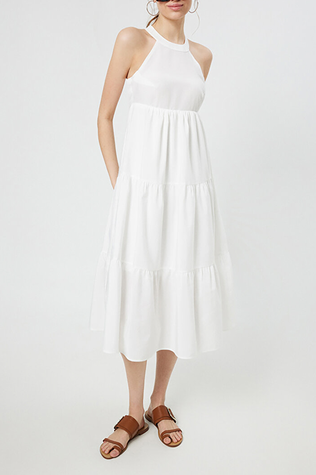 Платье женское Loft LF2032106 белое M
