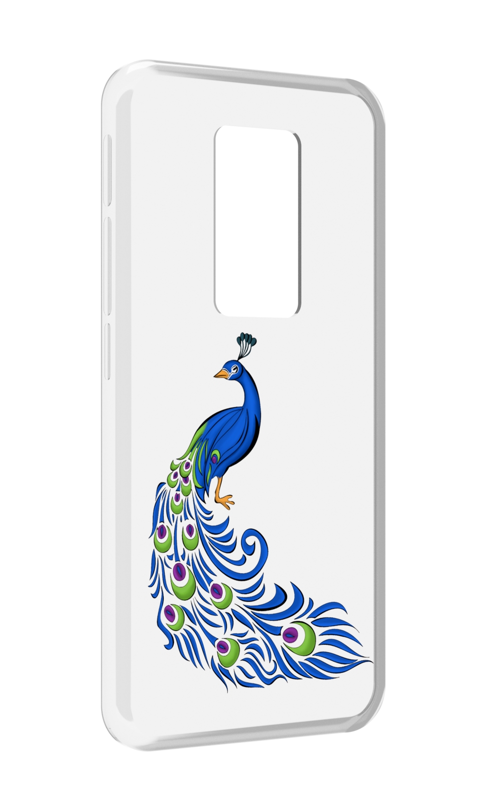 

Чехол MyPads жарптица-голубая для Motorola Defy 2021, Прозрачный, Tocco