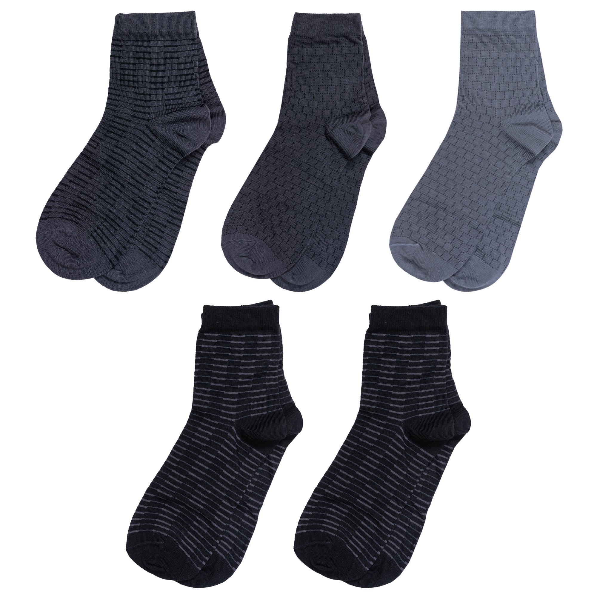 

Носки детские Rusocks 5-Д3-13029, серый; черный, 18-20, 5-Д3-13029
