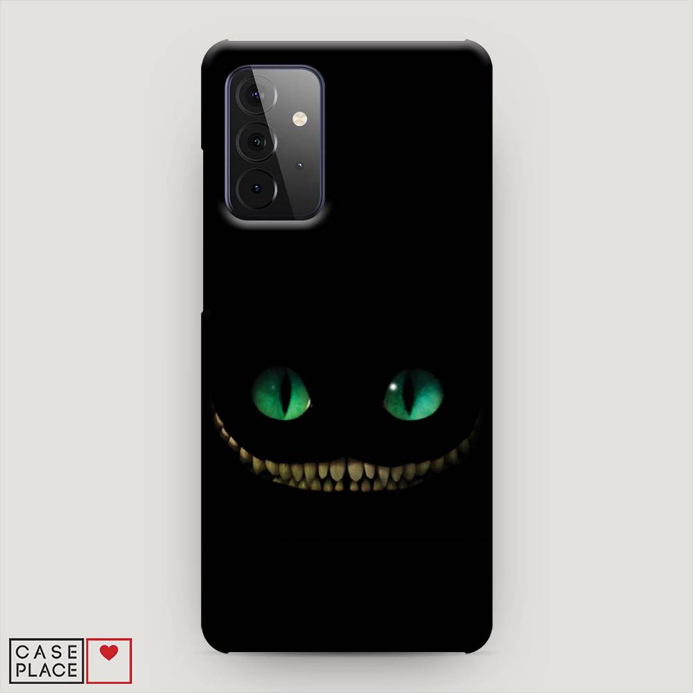 

Пластиковый чехол "Зеленоглазый чеширский кот" на Samsung Galaxy A72, 2101920-1