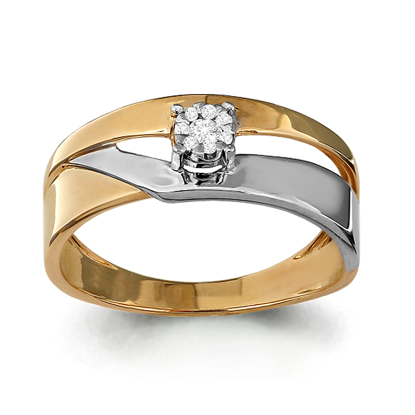 

Кольцо из красного золота с бриллиантом р. , Aquamarine 962787к_585_кз, 962787к_585_кз