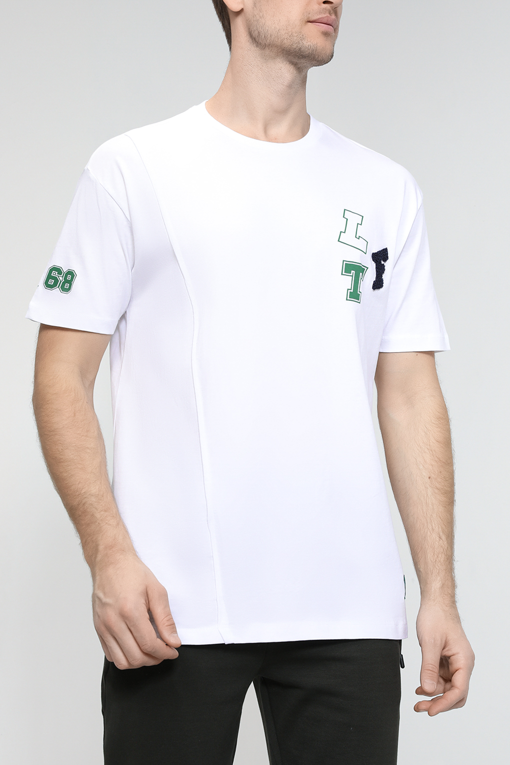 

Футболка мужская Loft LF2032529 белая S, Белый, LF2032529