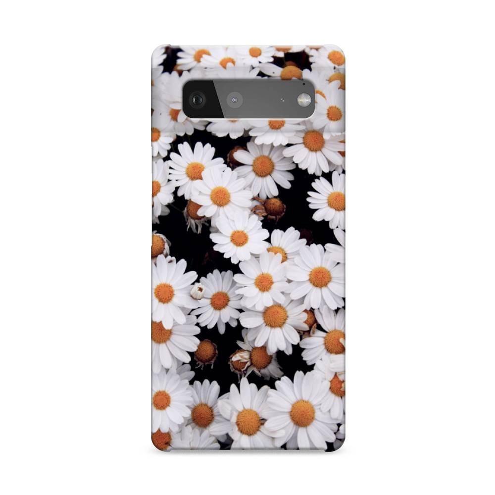 

Пластиковый чехол "Ромашковое поле" на Google Pixel 6, 270820-3