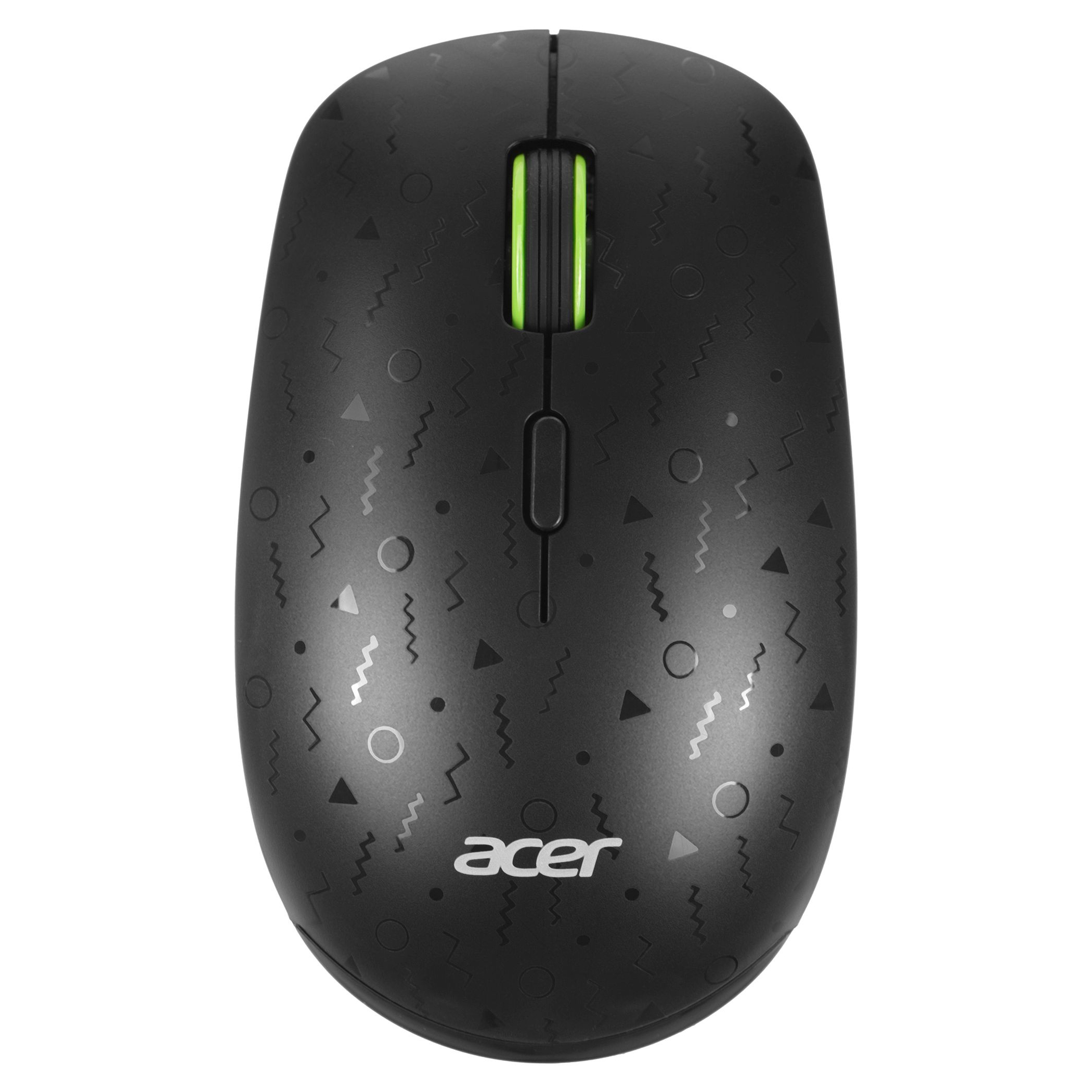 Мышь Acer OMR307 оптическая, беспроводная, 1600dpi, USB, чёрная