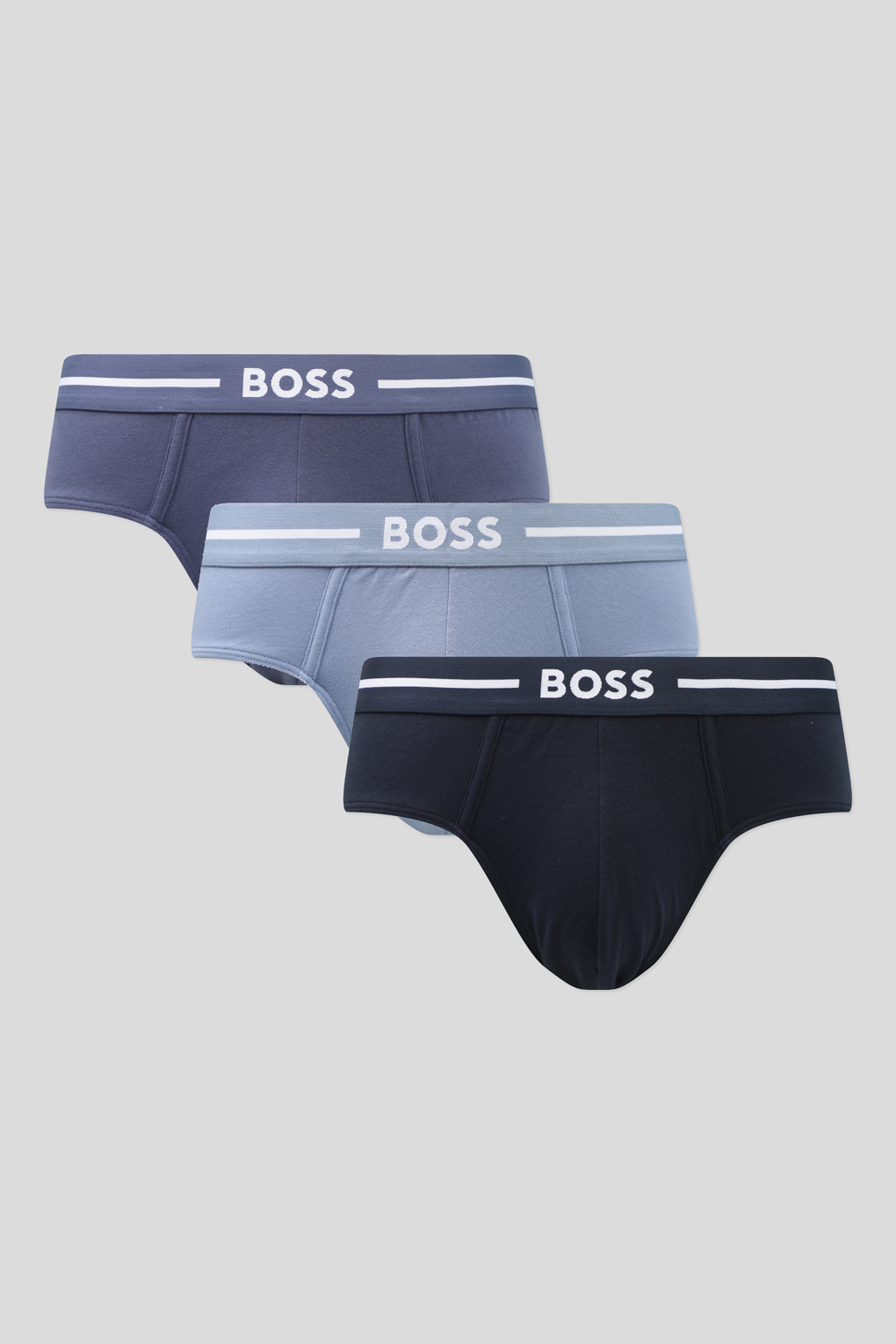 

Комплект трусов мужских Boss 50517808 синих L 3 шт, Синий, 50517808