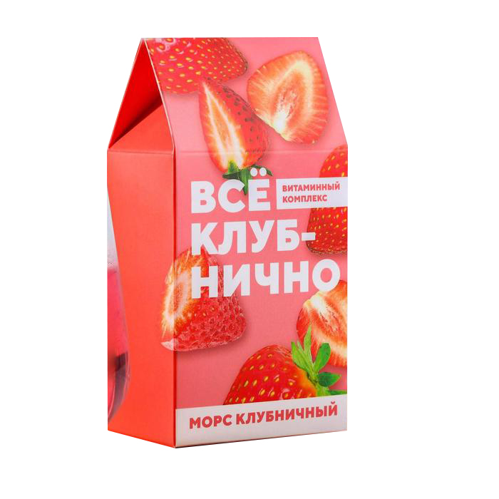 

Морс Витаминный комплекс гранулированный, вкус: клубника,100 г БЕЗ ГМО