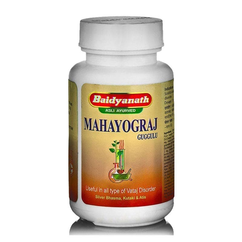 Пищевая добавка Baidyanath Махайогарадж гуггул 40 таблеток