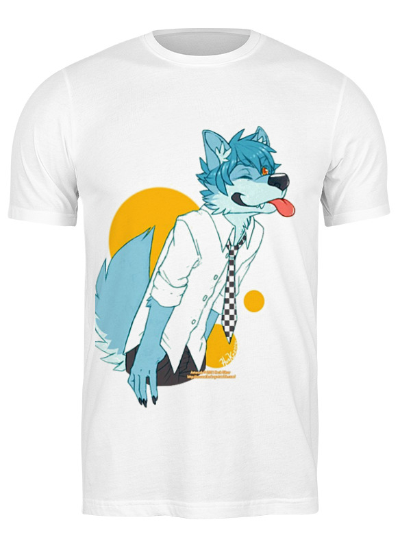 

Футболка мужская Printio Wolf teen белая 3XL, Белый, Wolf teen