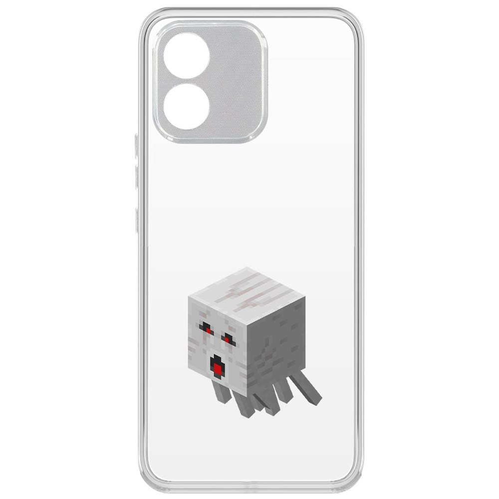 

Чехол-накладка Krutoff Clear Case Minecraft-Гаст для Honor X5, Прозрачный