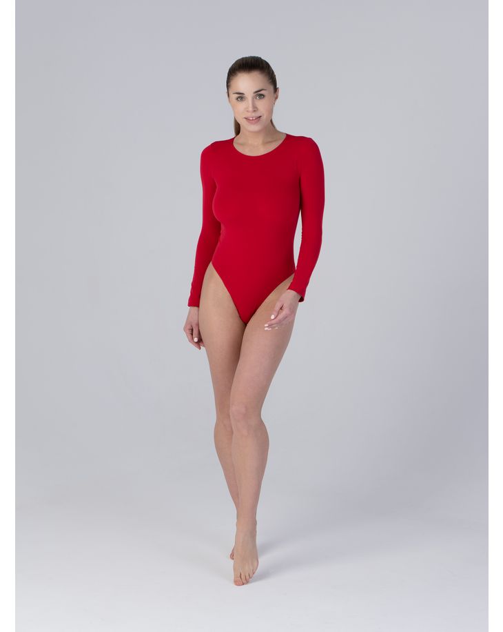 

Боди женское Mademoiselle Body Girocollo Tondo красное S/M, Красный, Body Girocollo Tondo