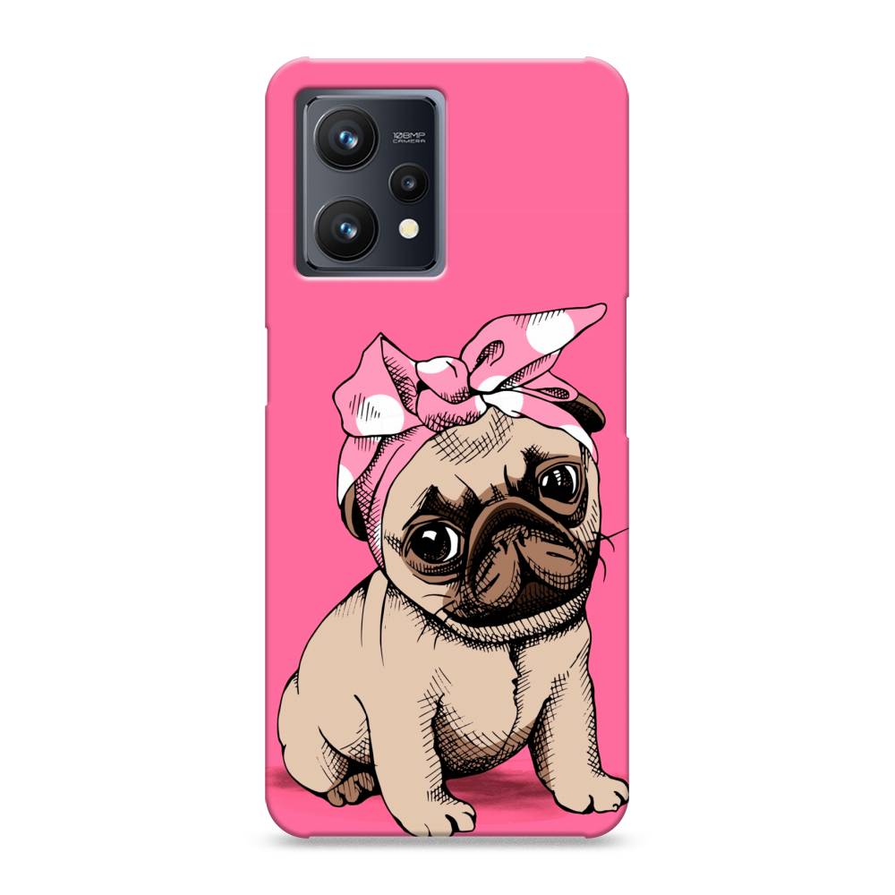 

Пластиковый чехол "Dog Pin-Up" на Realme 9 Pro Plus, 258720-1