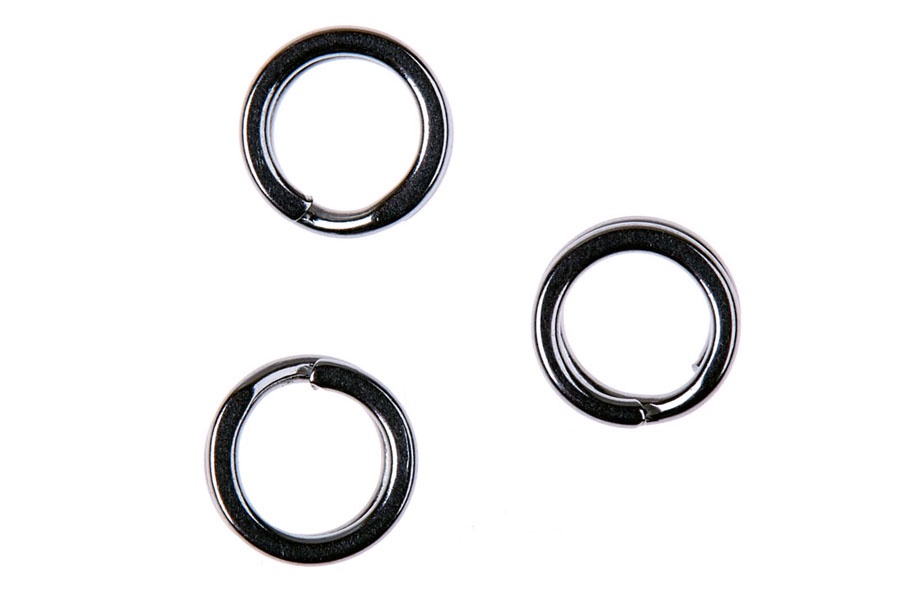 

Кольца Akkoi заводные SNAP SR01 4.5# (20шт.), Черный, SNAP SR01