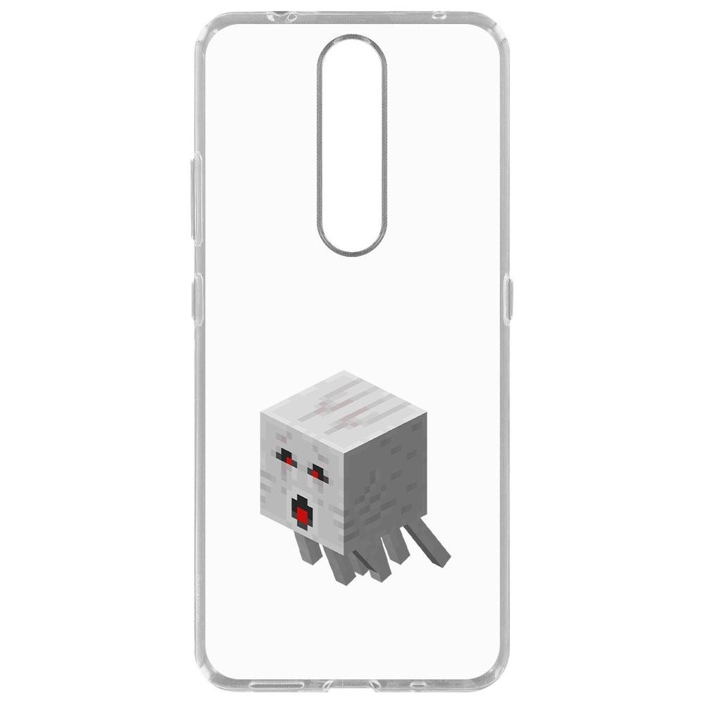 

Чехол-накладка Krutoff Clear Case Minecraft-Гаст для Nokia 2.4, Прозрачный