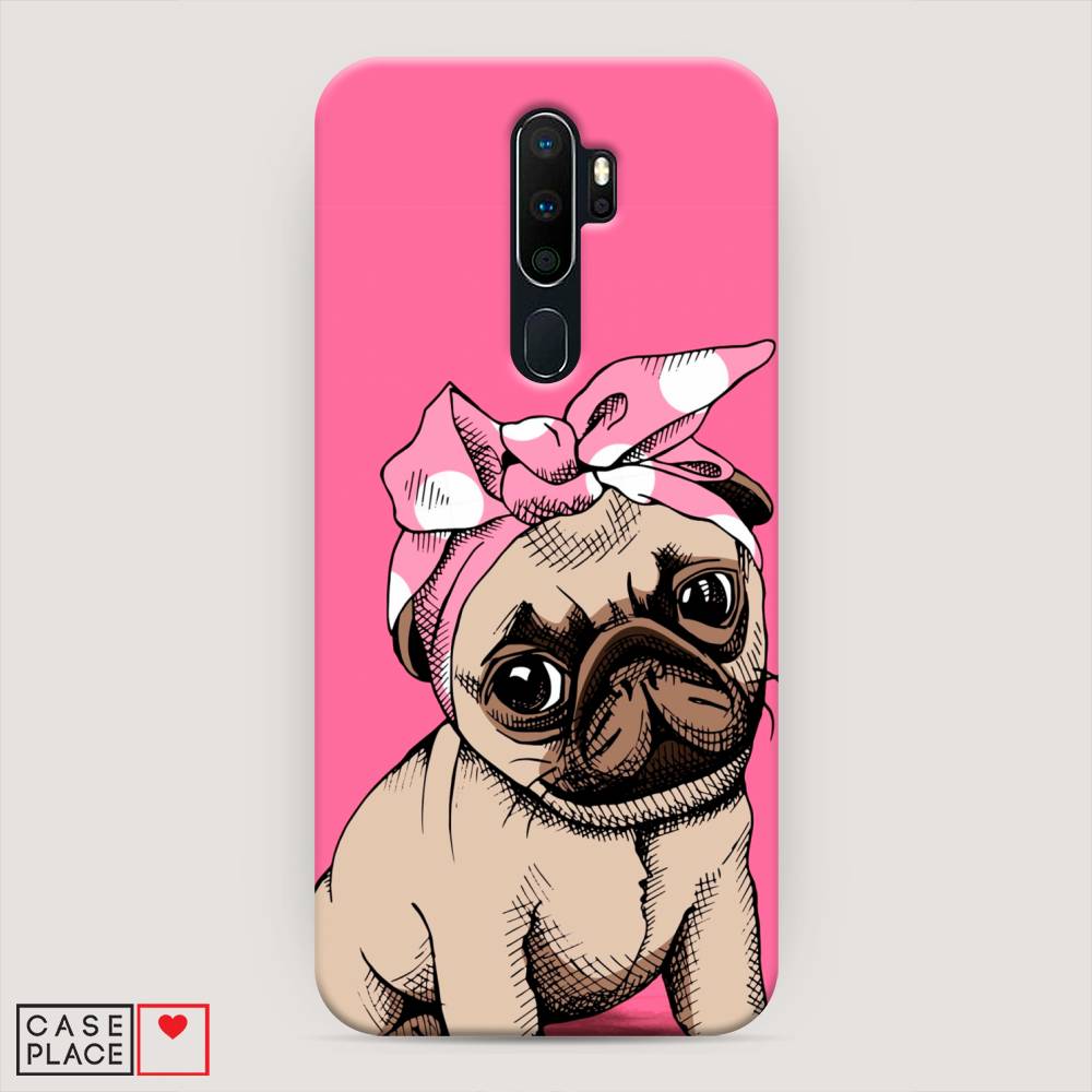 

Пластиковый чехол "Dog Pin-Up" на Oppo A5 (2020), 251320-1