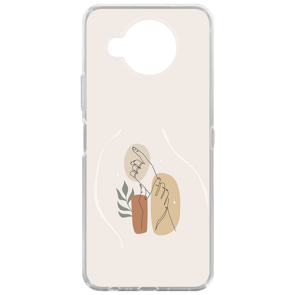 

Чехол-накладка Krutoff Clear Case Тонкость для Nokia 8.3 5G, Прозрачный
