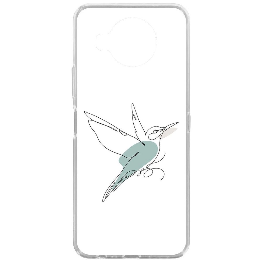 Чехол-накладка Krutoff Clear Case Легкость для Nokia 8.3 5G 600015206604 прозрачный