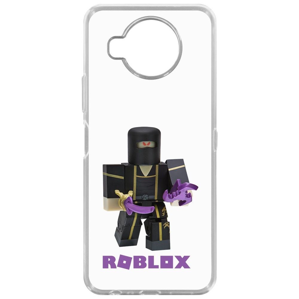 

Чехол-накладка Krutoff Clear Case Roblox-Ниндзя Ассасин для Nokia 8.3 5G, Прозрачный