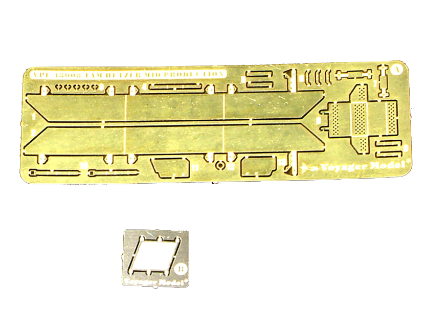 

Фототравление Voyager Model 1/48 для WWII Germany Hentzer VPE48008, Однотонный