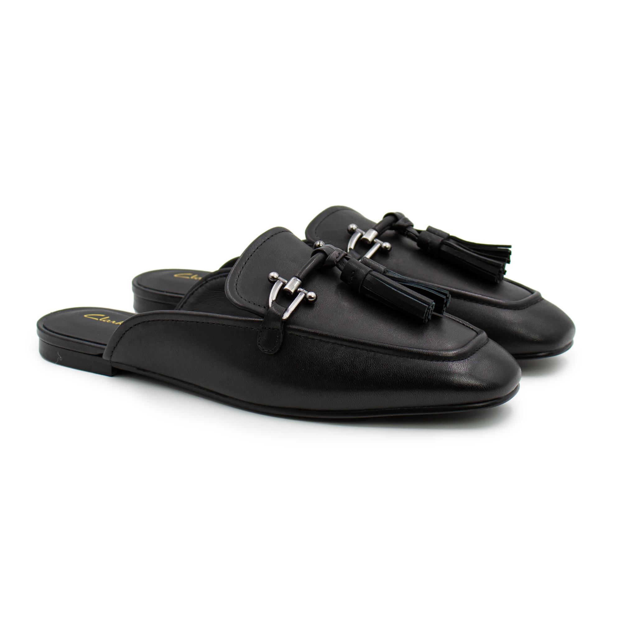 

Шлепанцы женские Clarks Pure2 Trim 26161326 черные 39 EU, Pure2 Trim 26161326