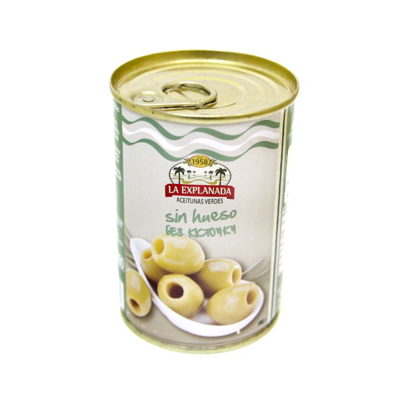 

Оливки La Explanada зеленые средние без косточки 280 г