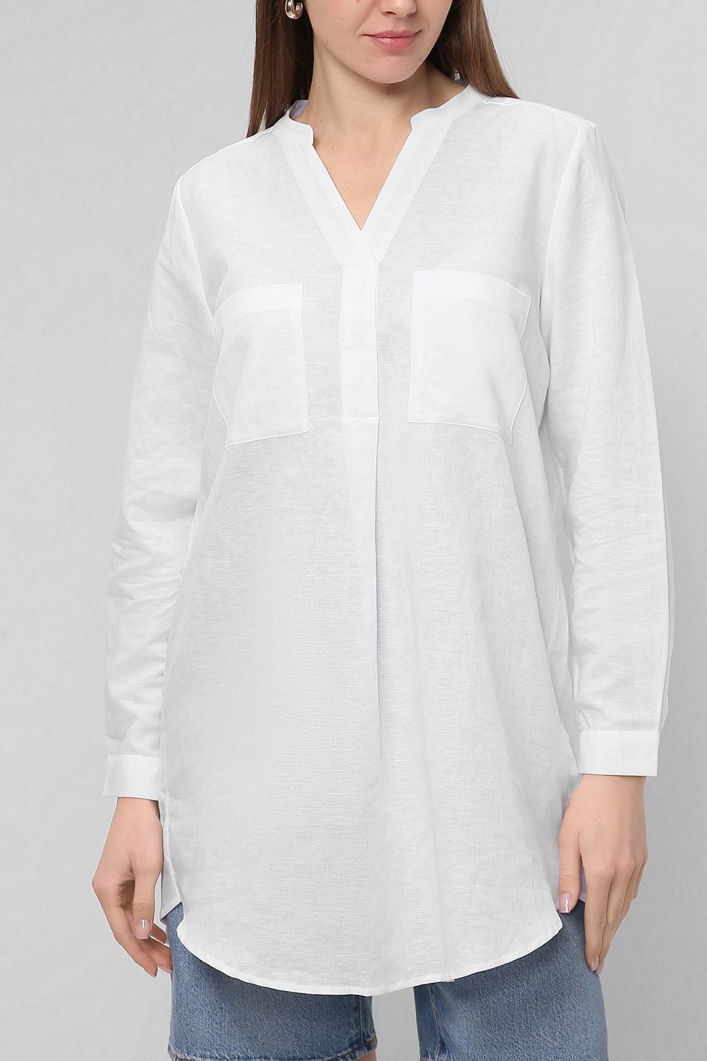 

Туника женская cut & pret 2204 CAIJA белая 36, 2204 CAIJA