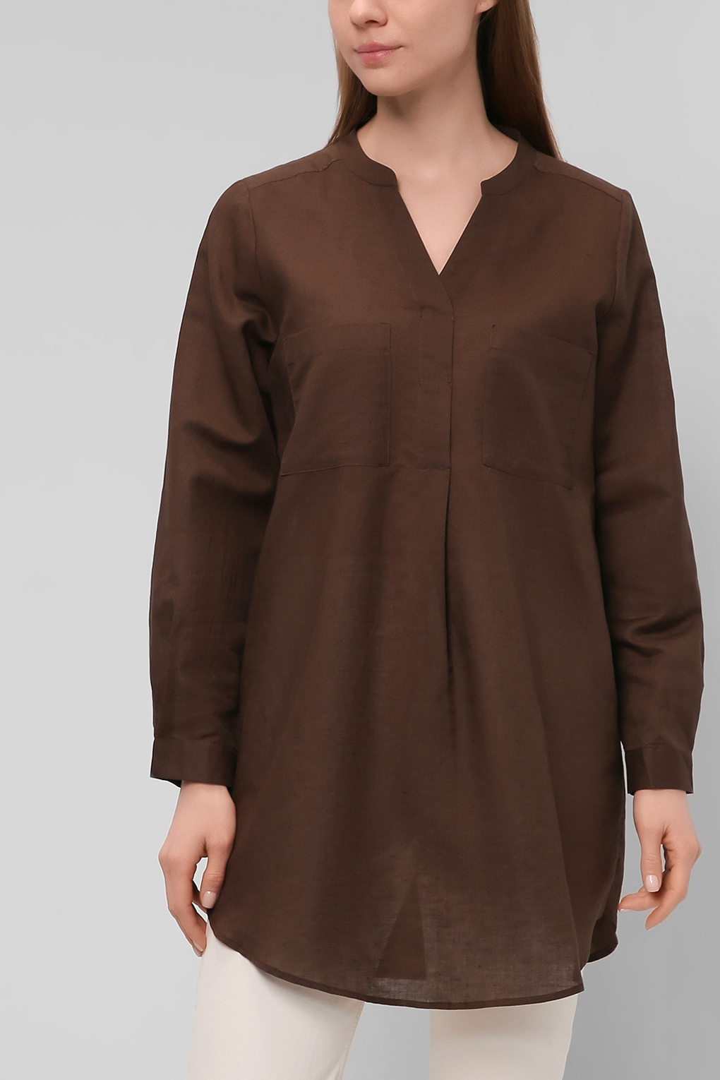 

Туника женская cut & pret 2204 CAIJA коричневая 44, 2204 CAIJA