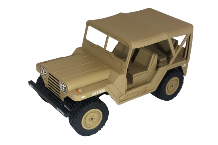 

Радиоуправляемый Jeep 1:14 US M151 4WD 1:14 2.4G