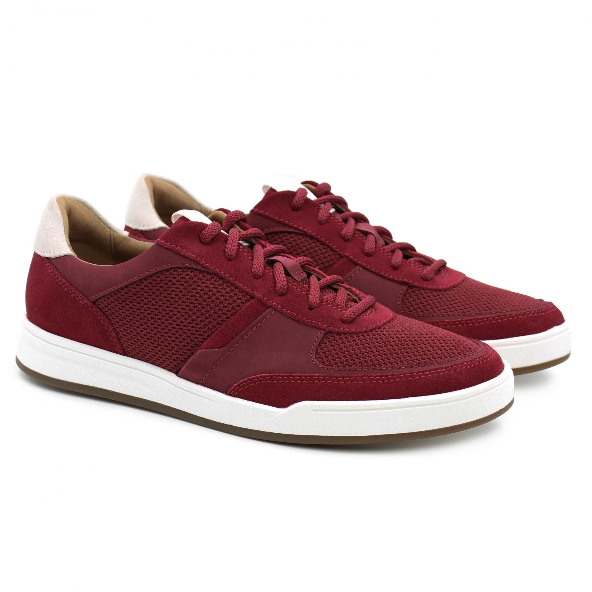 

Кеды мужские Clarks Bizby Lace 26159642 красные 41 EU, Bizby Lace 26159642