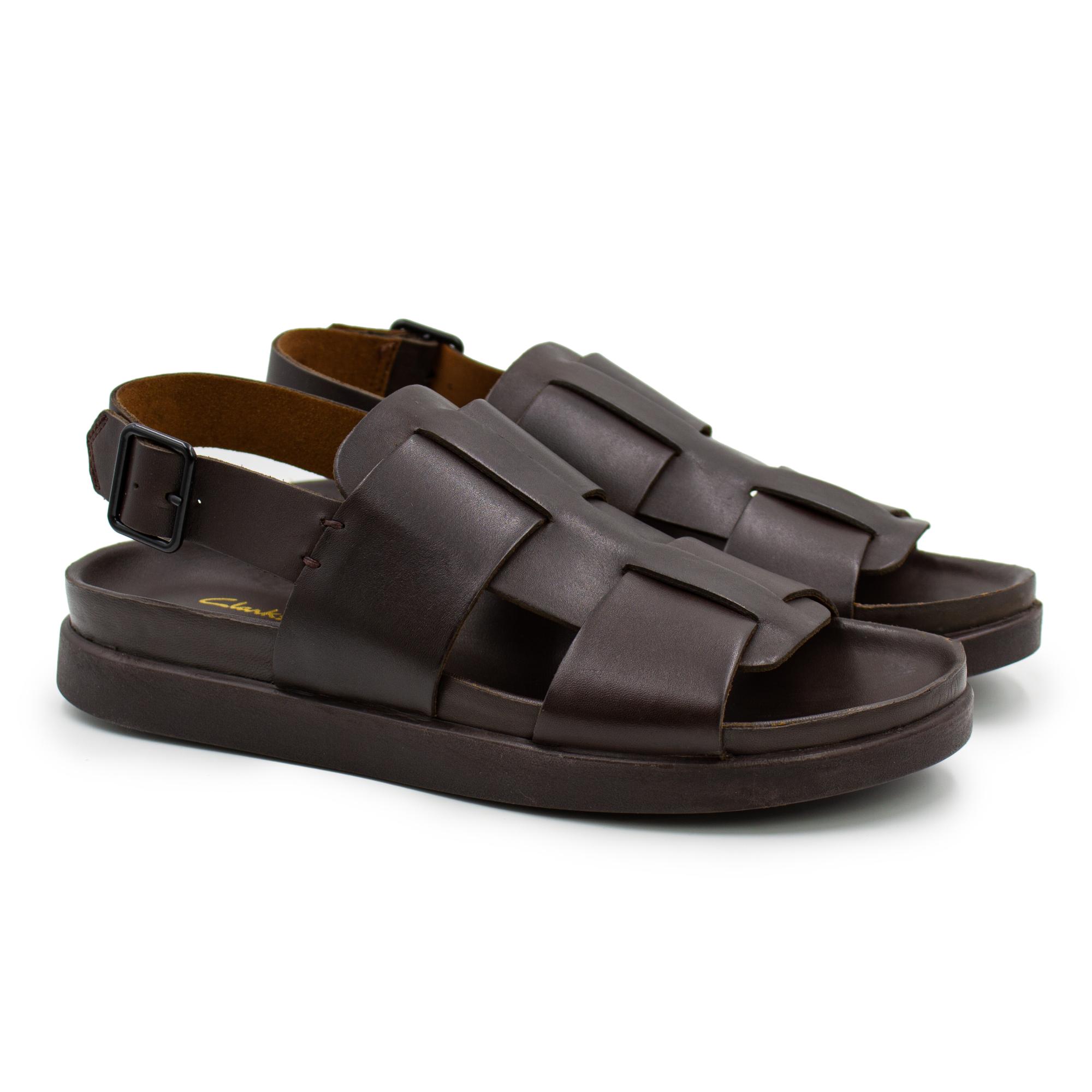 

Сандалии мужские Clarks Sunder Strap 26159568 коричневые 44 EU, Sunder Strap 26159568