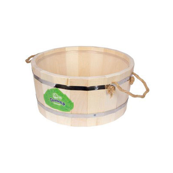 

Ушат банная линия 10л с пластиковой вставкой