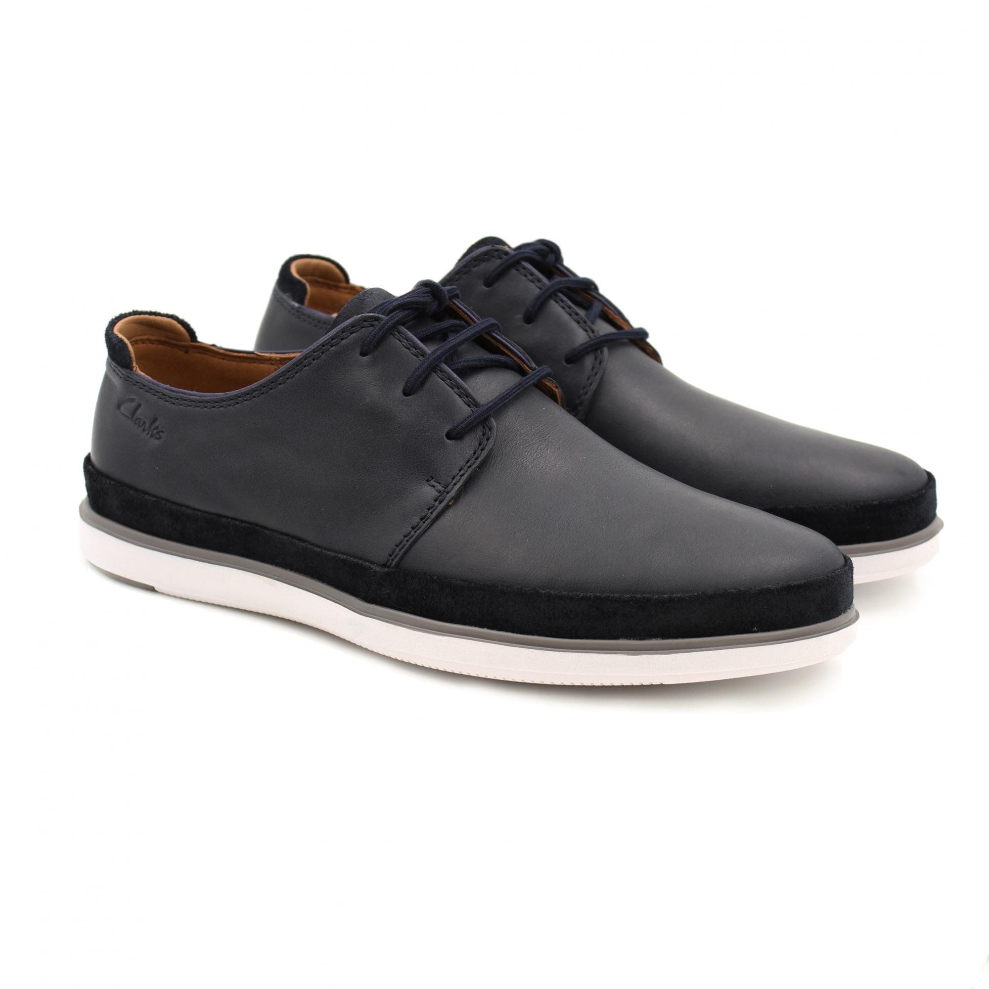 

Полуботинки мужские Clarks Bratton Lace 26159648 синие 42.5 EU, Bratton Lace 26159648