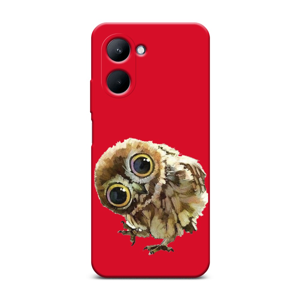 

Чехол Awog на Realme C33 "Любопытный совенок", Коричневый;белый;прозрачный, 2511353-1