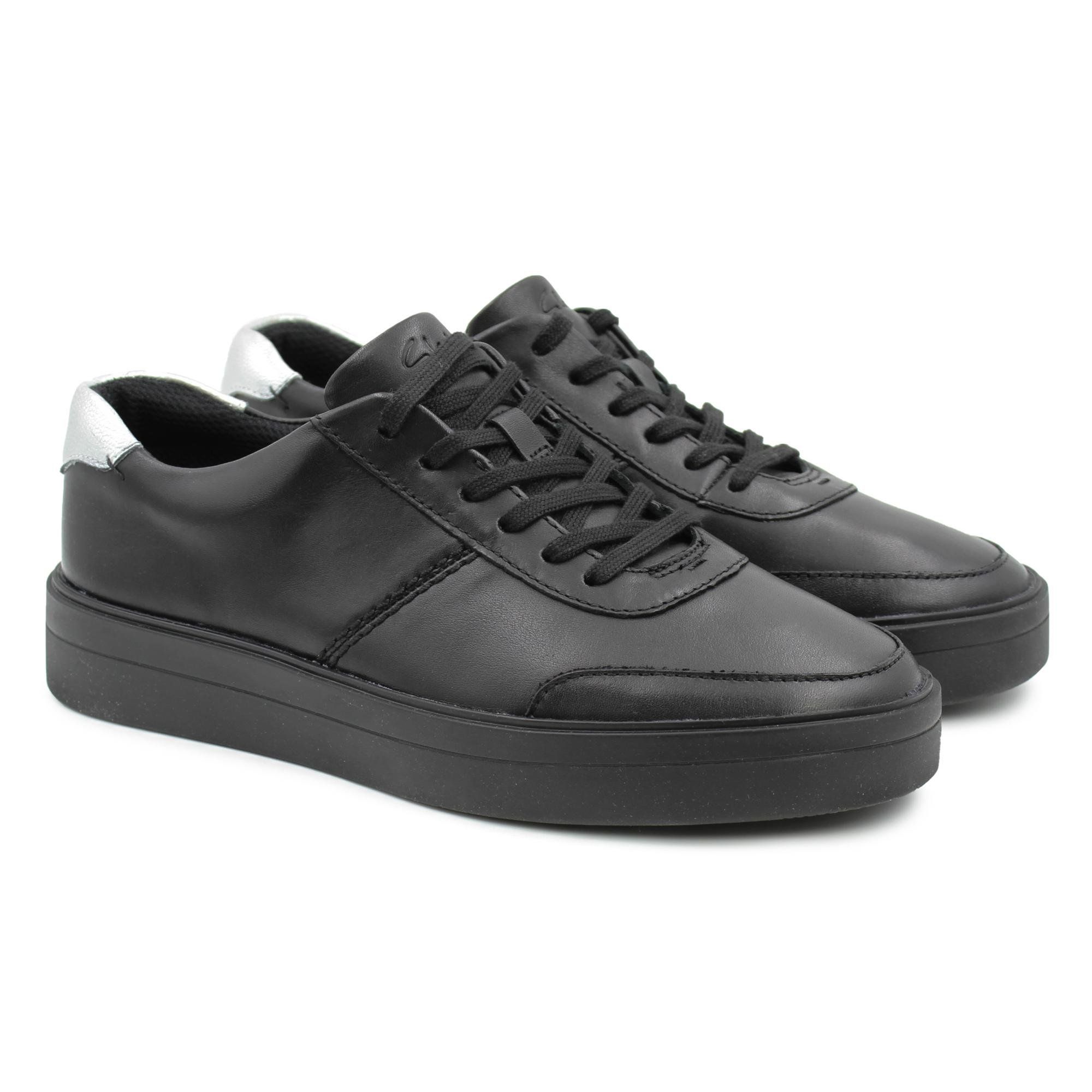 

Кеды женские Clarks Hero Walk. 26160331 черные 38 EU, Hero Walk. 26160331