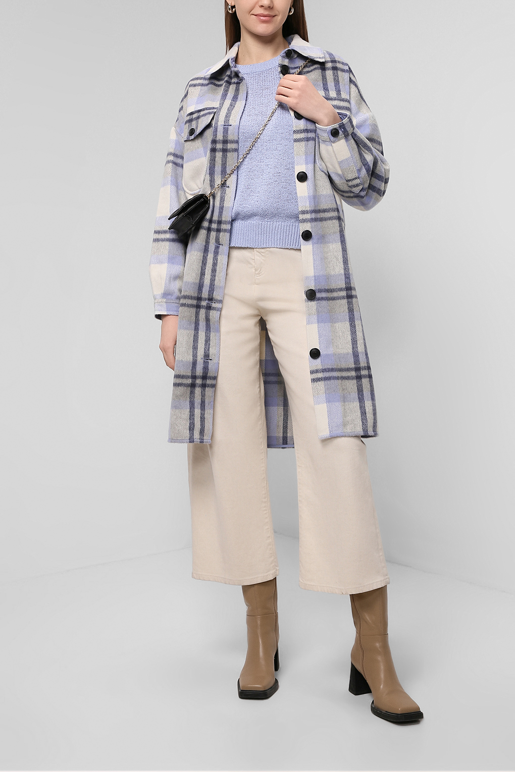 

Пальто женское Vero Moda 2107 JUDY серое XL, 2107 JUDY