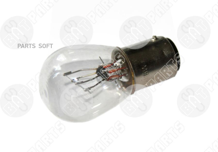 Лампа с цоколем 12V21W BA15s (уп. 10 шт.)