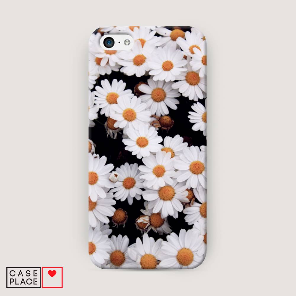 

Пластиковый чехол "Ромашковое поле" на Apple iPhone 5C, 10220-3