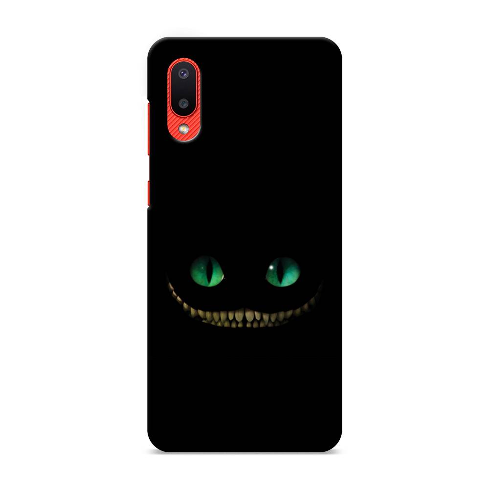 

Пластиковый чехол "Зеленоглазый чеширский кот" на Samsung Galaxy A02, 2102520-1