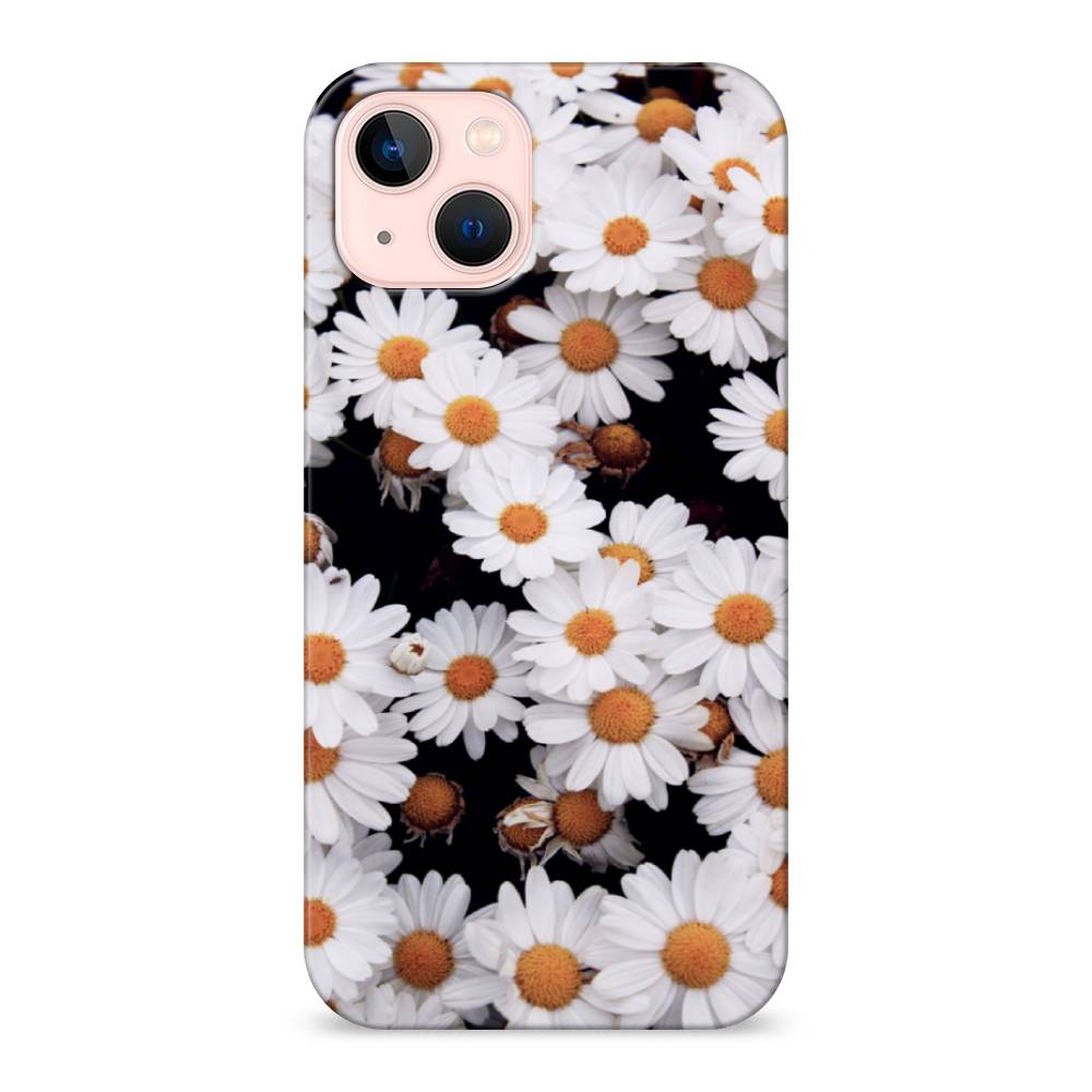 

Пластиковый чехол "Ромашковое поле" на Apple iPhone 13, 14220-3