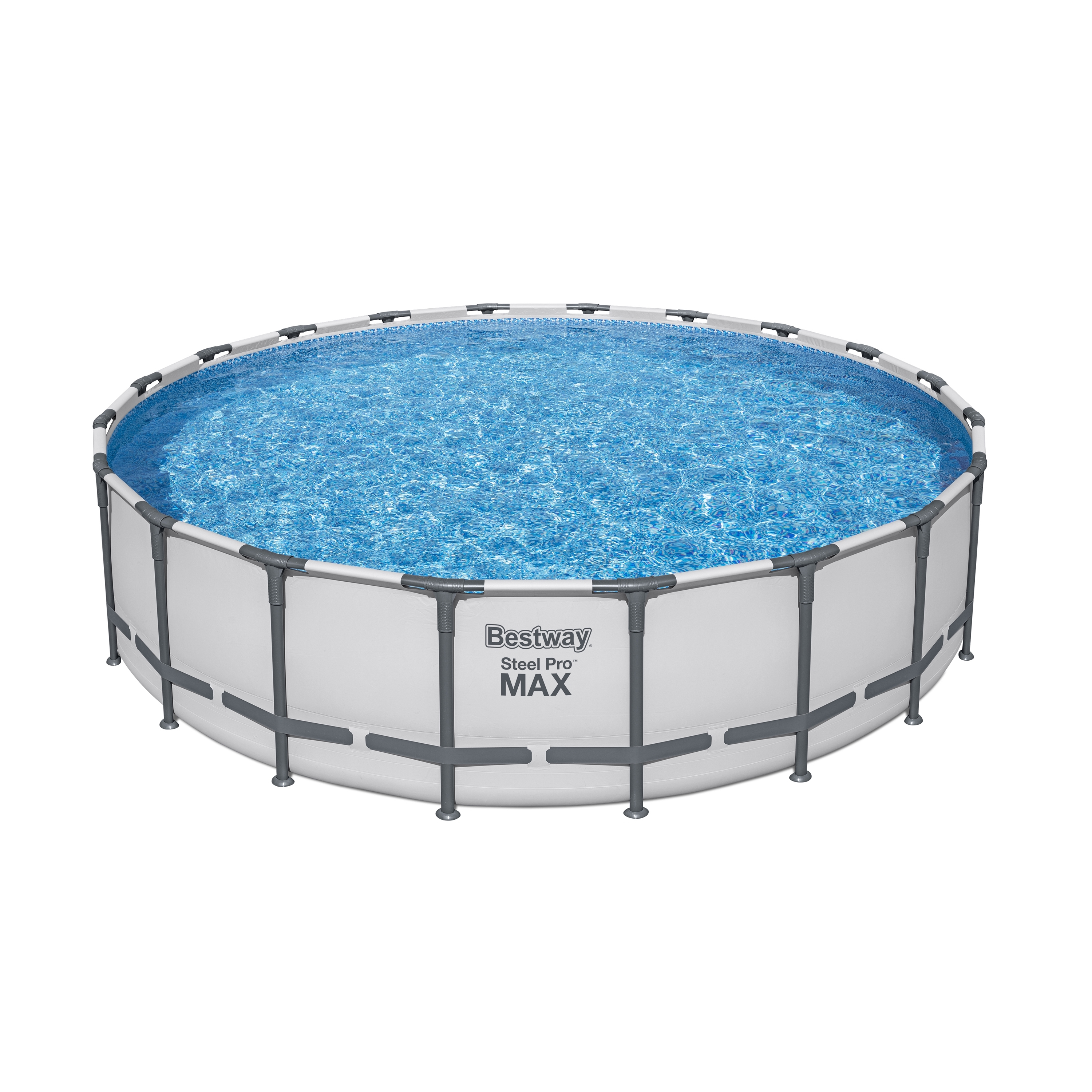 

Каркасный бассейн Bestway Steel Pro Max 561FM 610х610х132 см, Серый, Steel Pro Max