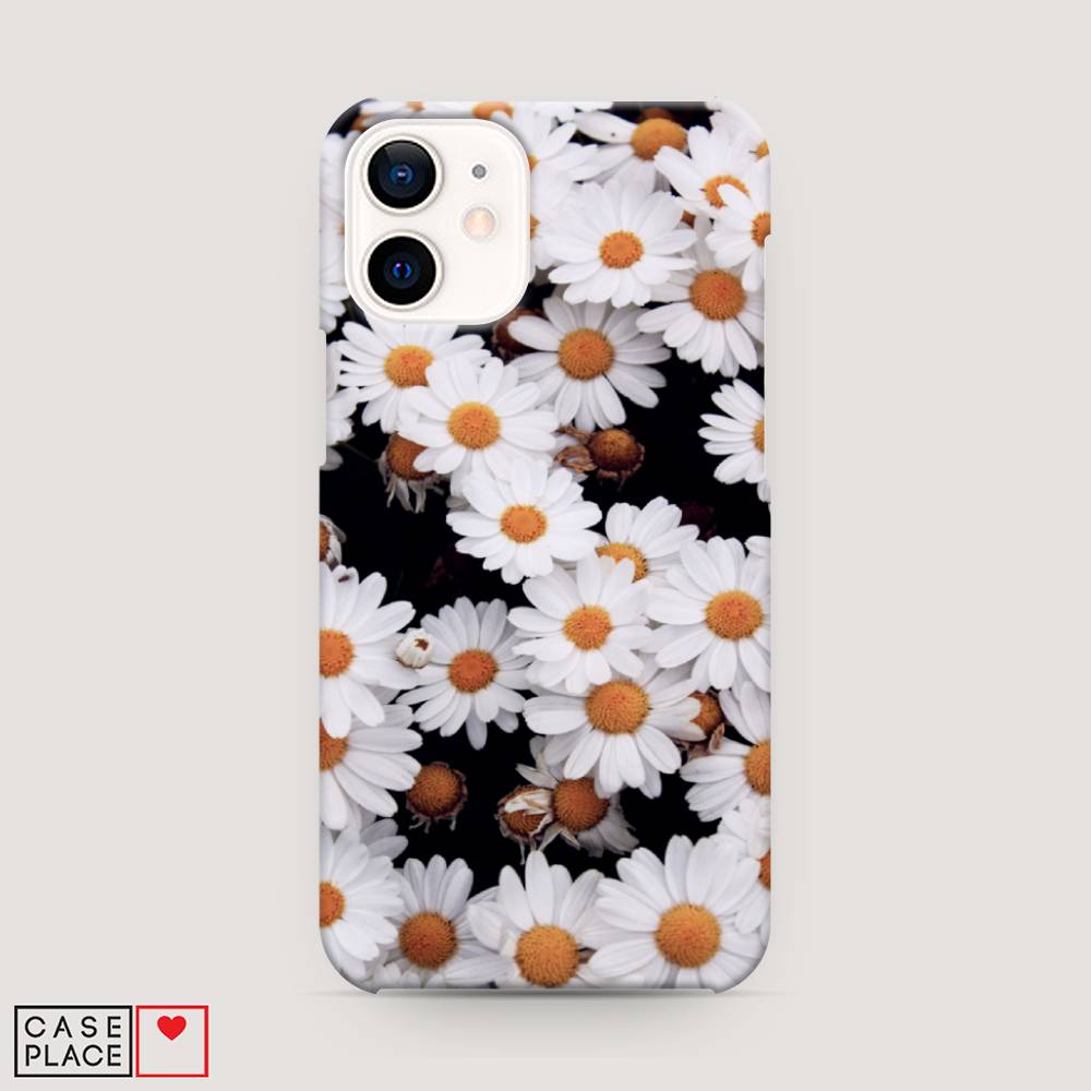 

Пластиковый чехол "Ромашковое поле" на Apple iPhone 12 mini, 12620-3