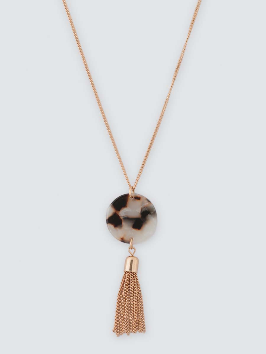 

Колье из металла с пластиком 43 см Marmalato 948-033, 948-033