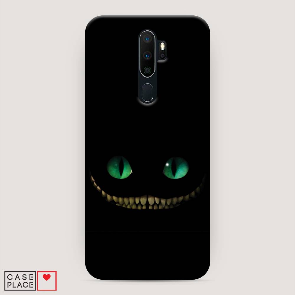 

Пластиковый чехол "Зеленоглазый чеширский кот" на Oppo A5 (2020), 251320-1