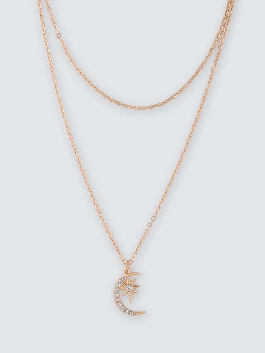 

Колье из металла со стеклом 38 см Marmalato 868-1009, 868-1009
