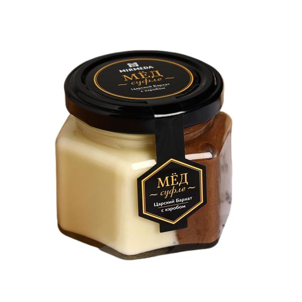 Мёд-суфле Царский бархат, с кэробом, 180 г